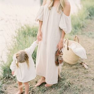 Free People Vieques Off The Shoulder Midi Dress